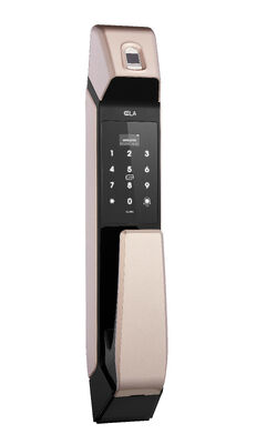 70 95mm Motise Center Smart Hotel Lock with Card Code Key Fingerprint and smartPhone Unlock Method 300mm X 70mm X 35mm