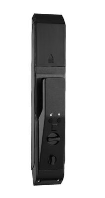 Cloud Enabled Electronic Door Lock Black Secure Security Solution Suitable for Residential and Business Applications