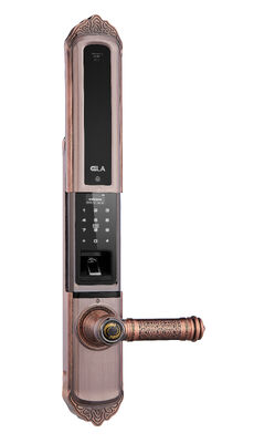 Silver Smart Hotel Lock Surface Mounted Installation Mortise 70x95mm 62x95mm Durable Secure Access Control Solution