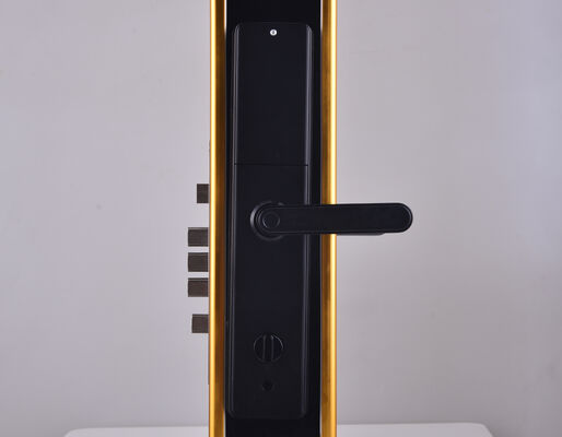 Silver Smart Hotel Lock Surface Mounted Installation Mortise 70x95mm 62x95mm Durable Secure Access Control Solution