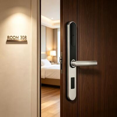 ELA Waterproof Smart Slim Door Lock Aluminum Alloy Factory Direct Sale