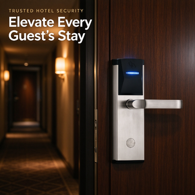 ELA 5013 TRUSTED HOTEL SECURITY Elevate Every Guest's Stay RFID Hotel Door Lock