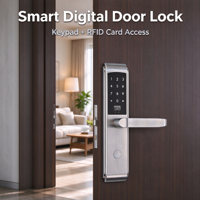 ELA EM05 Classic Best Seller Smart Digital Door Lock Password Access Contactless Unlock Easy Install