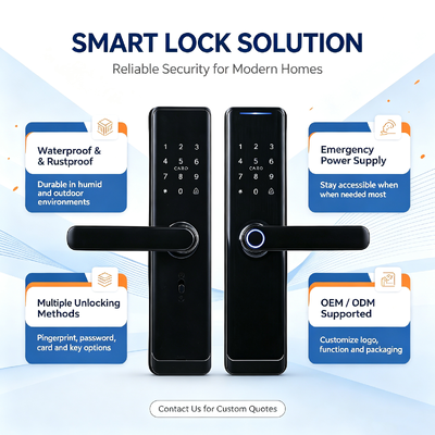 Hotel Price Smart Door Lock 50*50 Mortise Aluminum Alloy with Semiconductor Fingerprint Sensor Tuya Wifi App Control 515