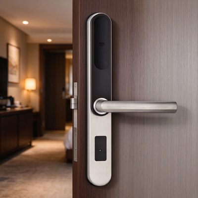 2 Years Warranty SUS304 Stainless Steel with 2mm Thickness Waterproof and Rustproof Smart Hotel Lock Opera Certified