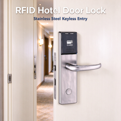 ELA 6012 Hotel Room Electronic Card Lock Stainless Steel Keyless Door Lock System
