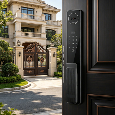 Reliable Manufacturer CNC Aluminum Alloy Material 3D Face Unlock Smart Digital Lock for Home Use
