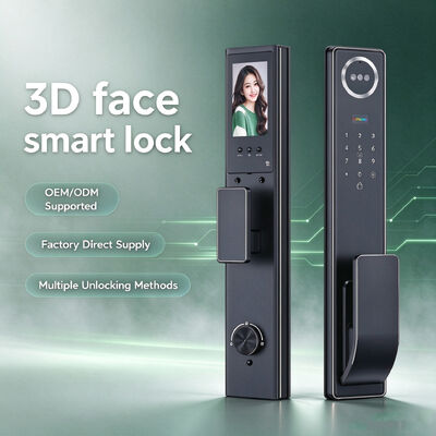 OEM & ODM Supported Aluminum Alloy Material with Multiple Unlocking Methods Smart Digital Lock for Home Use