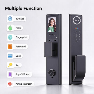 High Quality Aluminum Alloy Material with Multiple Unlocking Methods Smart Digital Lock for Home Use