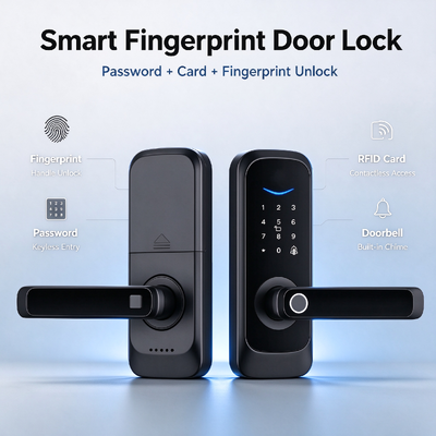 ELA Best Price Electronic Keyless Smart Door Lock for Apartment Home Office