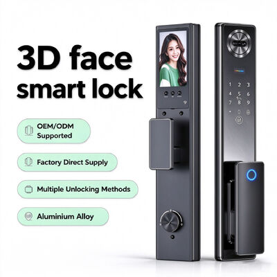 Premium and Durable Aluminum Alloy Material with Multiple Unlocking Methods Smart Digital Lock for Home Security