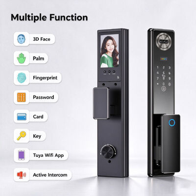 Premium and Durable Aluminum Alloy Material with Multiple Unlocking Methods Smart Digital Lock for Home Security