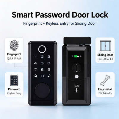 ELA Factory Direct  Best Price Electronic Password Door Lock Fingerprint for Interior Door