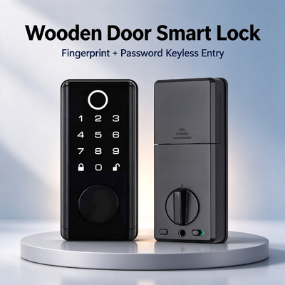 ELA New Arrival Reliable Manufacturer Biometric Keyless Smart Door Lock for Wooden Door Home