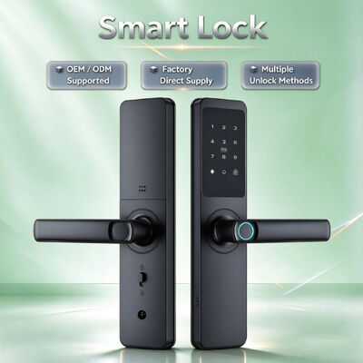 Factory Direct Multi-functional Aluminum Alloy Material Smart Digital Lock with 2 Years Warranty for Small Wooden Door