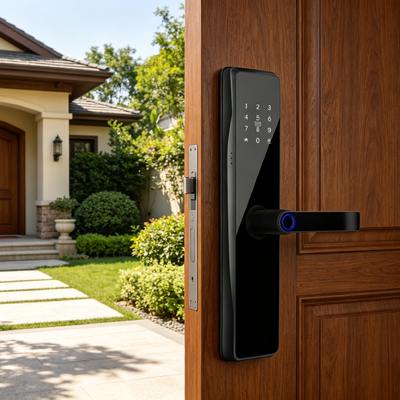 Smart Handle Lock Best Price Electronic Smart Door Lock Fingerprint for Home 